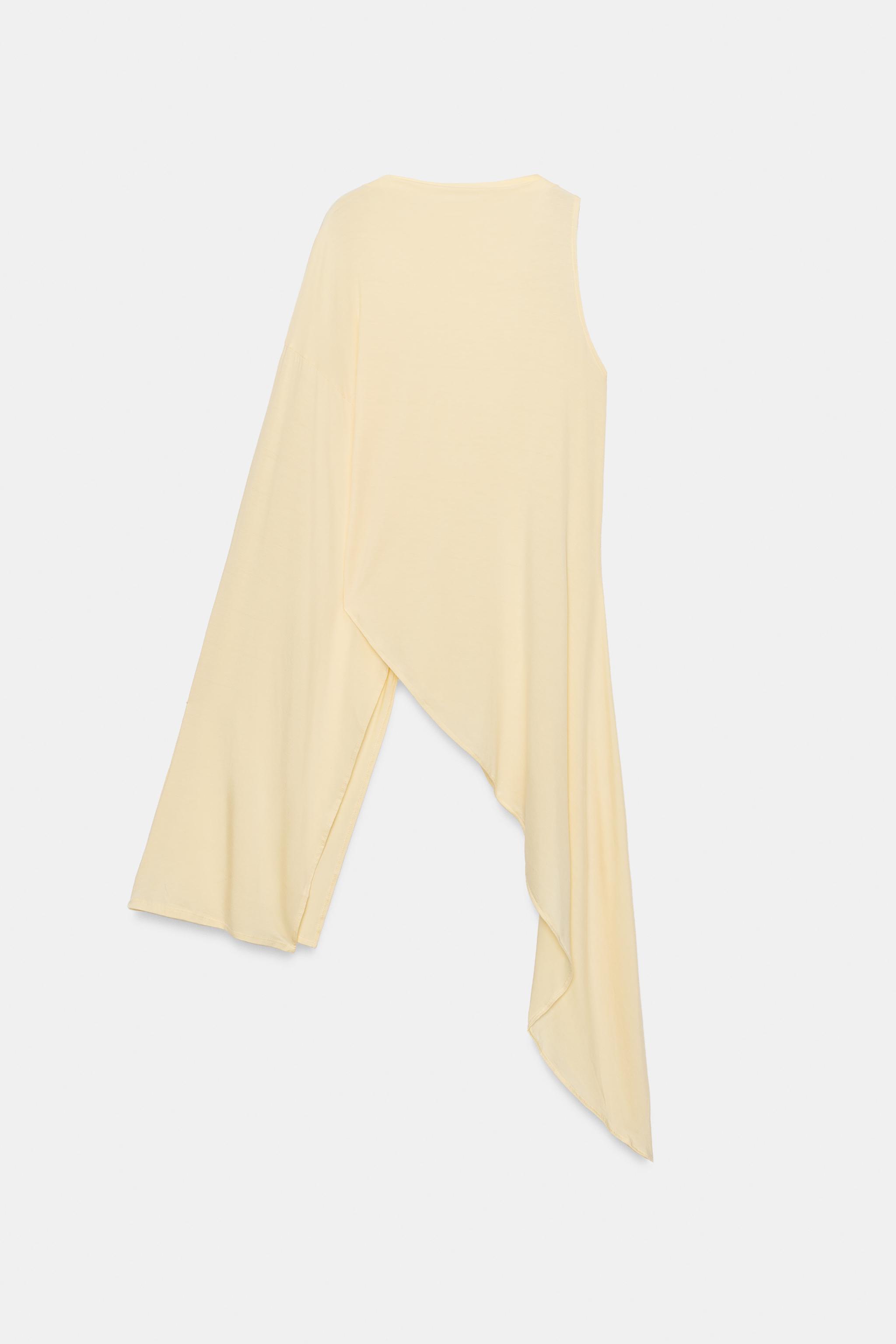 FLOWY ASYMMETRIC TOP